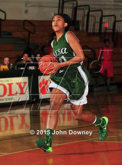 Thumbnail 3 in Murrieta Mesa @ Poly (Lady Bears Holiday Classic) photogallery.