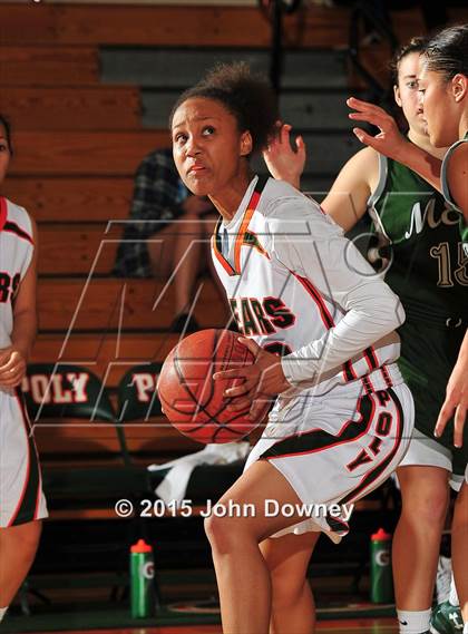 Thumbnail 2 in Murrieta Mesa @ Poly (Lady Bears Holiday Classic) photogallery.
