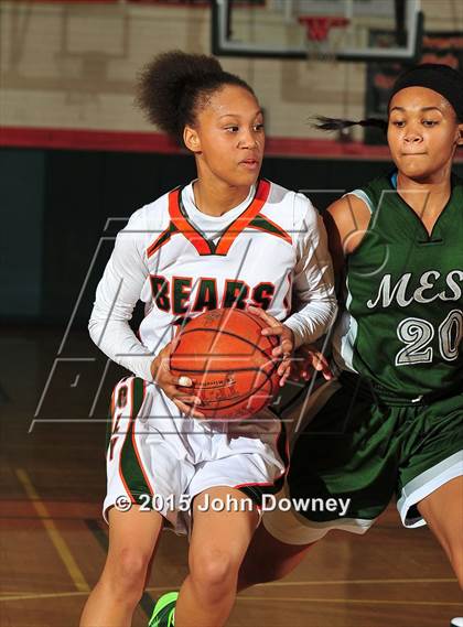 Thumbnail 2 in Murrieta Mesa @ Poly (Lady Bears Holiday Classic) photogallery.