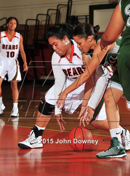 Thumbnail 2 in Murrieta Mesa @ Poly (Lady Bears Holiday Classic) photogallery.