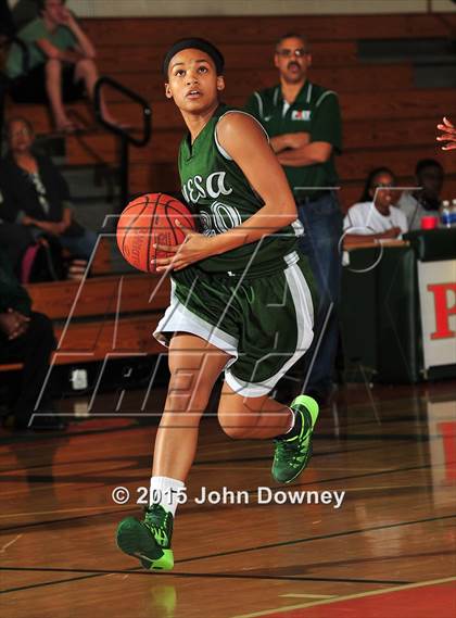 Thumbnail 1 in Murrieta Mesa @ Poly (Lady Bears Holiday Classic) photogallery.