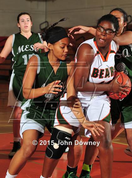 Thumbnail 2 in Murrieta Mesa @ Poly (Lady Bears Holiday Classic) photogallery.