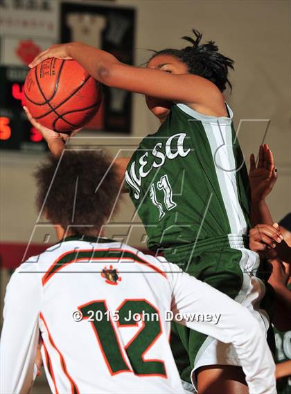 Thumbnail 2 in Murrieta Mesa @ Poly (Lady Bears Holiday Classic) photogallery.
