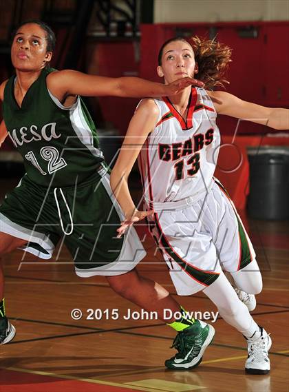 Thumbnail 3 in Murrieta Mesa @ Poly (Lady Bears Holiday Classic) photogallery.