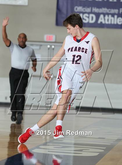 Thumbnail 1 in Pearce vs. Sam Rayburn (McDonald's Texas Invitational) photogallery.