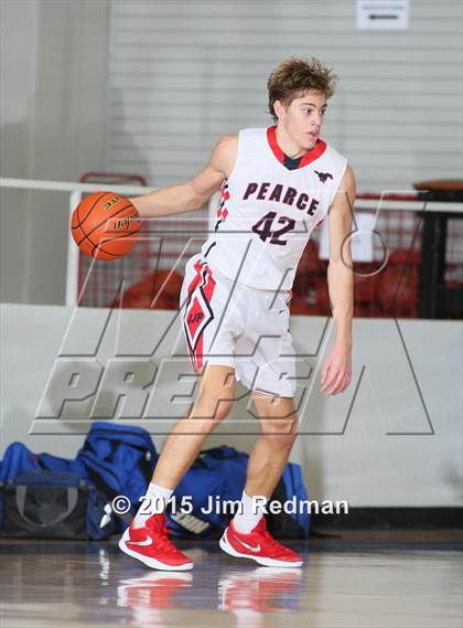 Thumbnail 3 in Pearce vs. Sam Rayburn (McDonald's Texas Invitational) photogallery.
