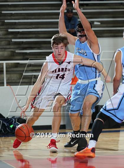 Thumbnail 3 in Pearce vs. Sam Rayburn (McDonald's Texas Invitational) photogallery.