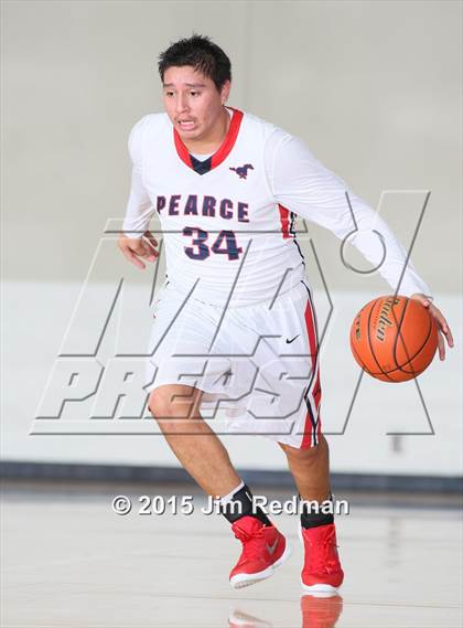 Thumbnail 3 in Pearce vs. Sam Rayburn (McDonald's Texas Invitational) photogallery.