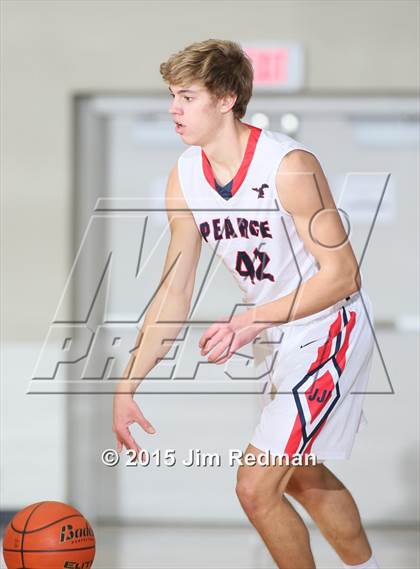 Thumbnail 2 in Pearce vs. Sam Rayburn (McDonald's Texas Invitational) photogallery.