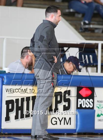 Thumbnail 1 in Pearce vs. Sam Rayburn (McDonald's Texas Invitational) photogallery.