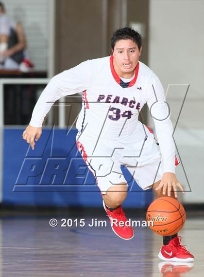 Thumbnail 1 in Pearce vs. Sam Rayburn (McDonald's Texas Invitational) photogallery.