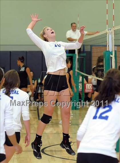 Thumbnail 1 in Del Oro vs. Capital Christian (Lady Rams Classic) photogallery.