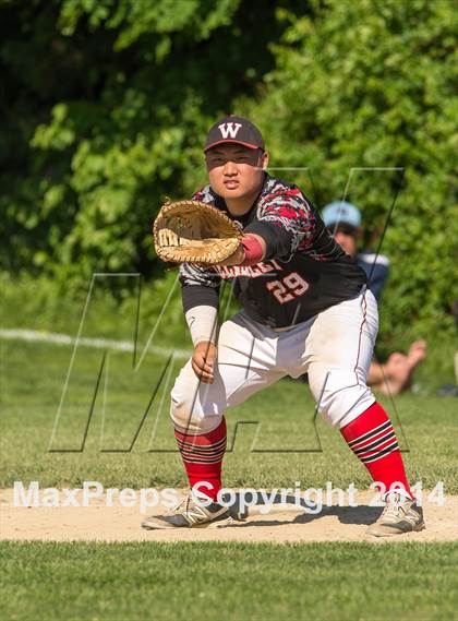 Thumbnail 2 in Franklin @ Wellesley (MIAA Divison 1 South Quarterfinal) photogallery.