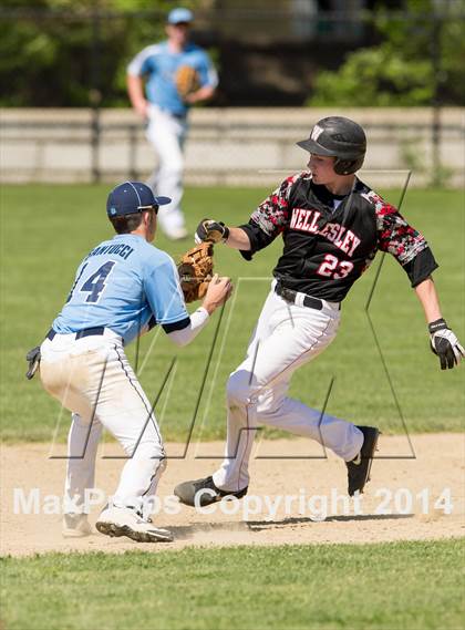 Thumbnail 2 in Franklin @ Wellesley (MIAA Divison 1 South Quarterfinal) photogallery.