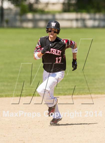 Thumbnail 3 in Franklin @ Wellesley (MIAA Divison 1 South Quarterfinal) photogallery.