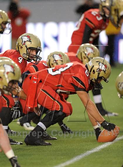 Thumbnail 2 in Central Catholic vs. Santa Fe Christian (CIF State D4 Final) photogallery.