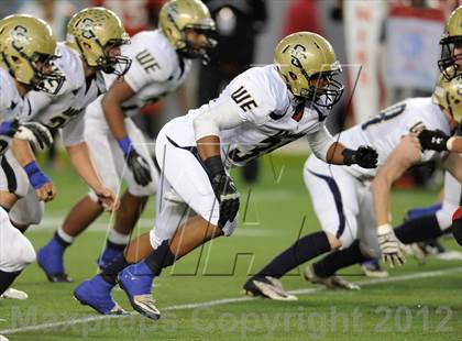 Thumbnail 3 in Central Catholic vs. Santa Fe Christian (CIF State D4 Final) photogallery.