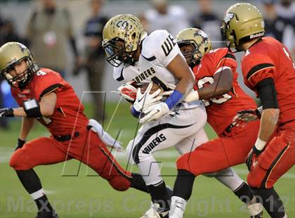 Thumbnail 2 in Central Catholic vs. Santa Fe Christian (CIF State D4 Final) photogallery.
