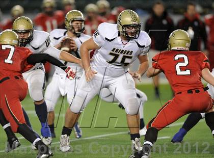Thumbnail 3 in Central Catholic vs. Santa Fe Christian (CIF State D4 Final) photogallery.