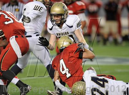 Thumbnail 2 in Central Catholic vs. Santa Fe Christian (CIF State D4 Final) photogallery.