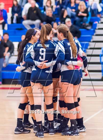 Thumbnail 1 in Mt. Madonna vs. Notre Dame (CIF-CCS Division 5 Championship) photogallery.