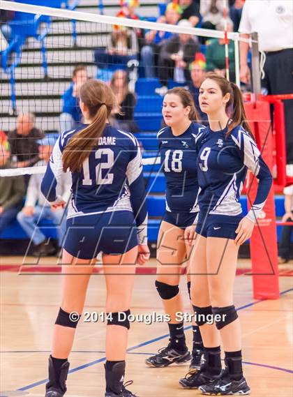 Thumbnail 1 in Mt. Madonna vs. Notre Dame (CIF-CCS Division 5 Championship) photogallery.