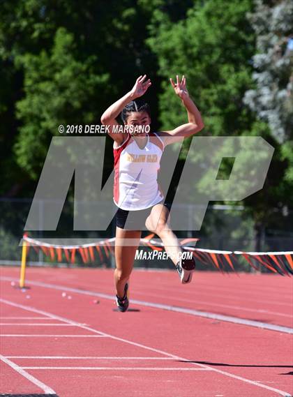 Thumbnail 3 in CCS Top 8 Los Gatos (Girls Triple Jump) photogallery.
