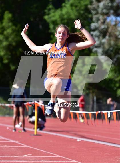 Thumbnail 2 in CCS Top 8 Los Gatos (Girls Triple Jump) photogallery.