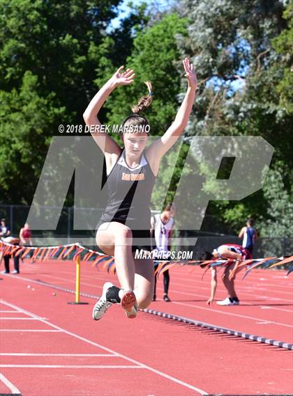 Thumbnail 1 in CCS Top 8 Los Gatos (Girls Triple Jump) photogallery.