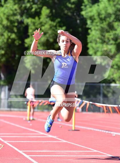 Thumbnail 3 in CCS Top 8 Los Gatos (Girls Triple Jump) photogallery.