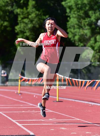 Thumbnail 3 in CCS Top 8 Los Gatos (Girls Triple Jump) photogallery.
