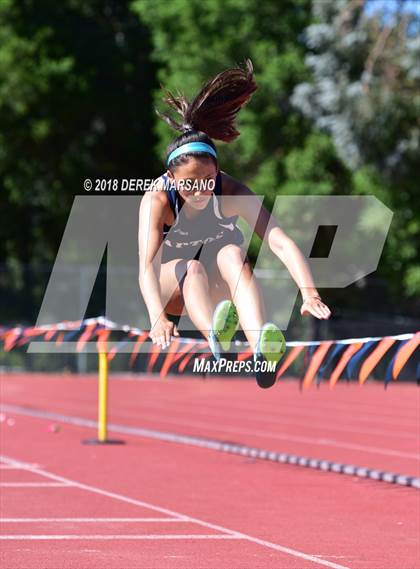 Thumbnail 2 in CCS Top 8 Los Gatos (Girls Triple Jump) photogallery.