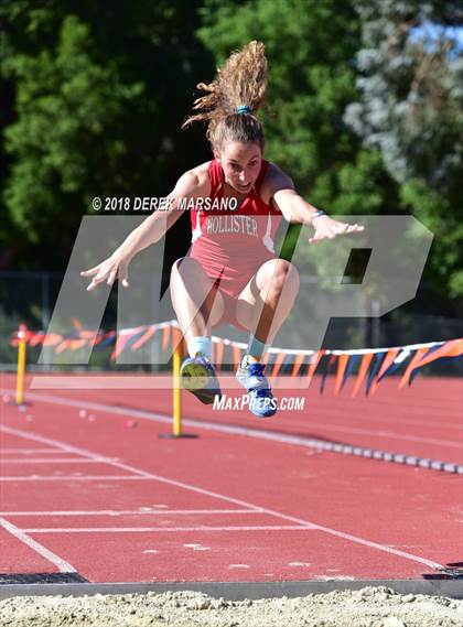 Thumbnail 2 in CCS Top 8 Los Gatos (Girls Triple Jump) photogallery.