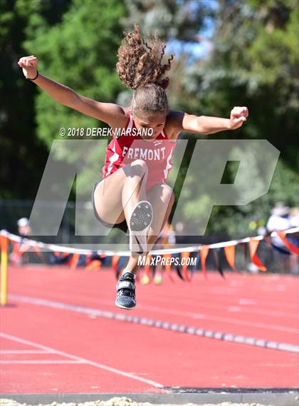 Thumbnail 2 in CCS Top 8 Los Gatos (Girls Triple Jump) photogallery.