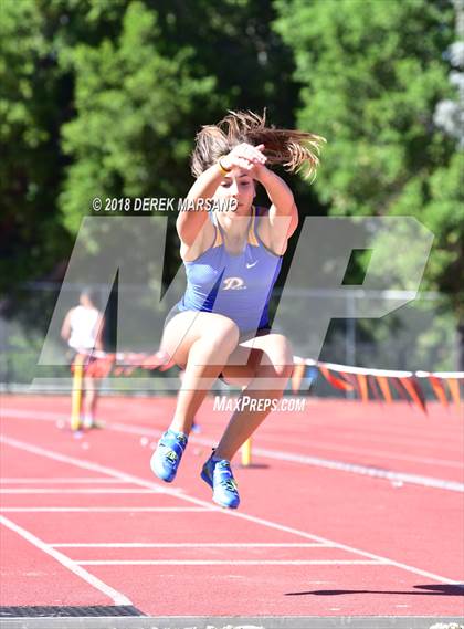 Thumbnail 1 in CCS Top 8 Los Gatos (Girls Triple Jump) photogallery.