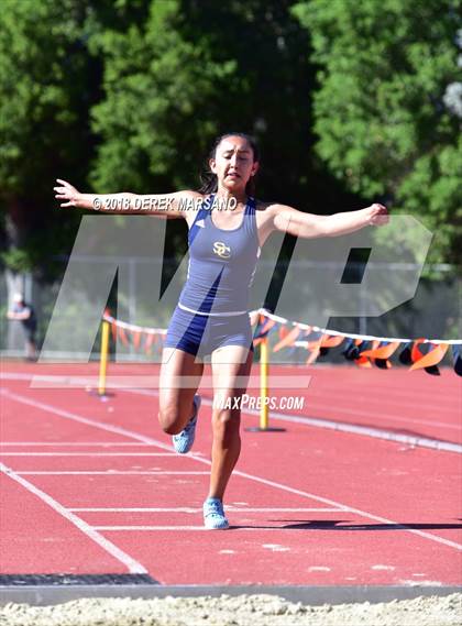 Thumbnail 2 in CCS Top 8 Los Gatos (Girls Triple Jump) photogallery.