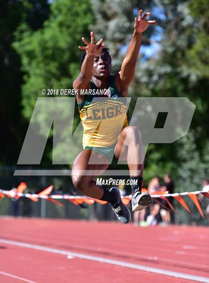 Thumbnail 3 in CCS Top 8 Los Gatos (Girls Triple Jump) photogallery.