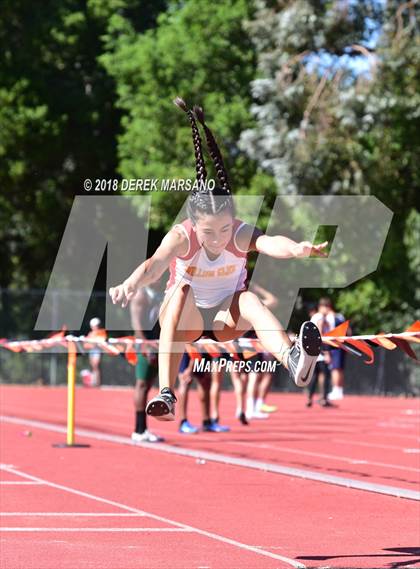 Thumbnail 2 in CCS Top 8 Los Gatos (Girls Triple Jump) photogallery.