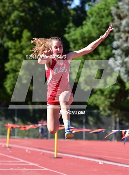 Thumbnail 2 in CCS Top 8 Los Gatos (Girls Triple Jump) photogallery.