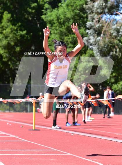 Thumbnail 1 in CCS Top 8 Los Gatos (Girls Triple Jump) photogallery.