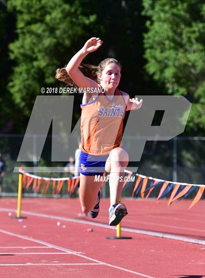 Thumbnail 1 in CCS Top 8 Los Gatos (Girls Triple Jump) photogallery.