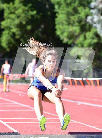 Thumbnail 2 in CCS Top 8 Los Gatos (Girls Triple Jump) photogallery.