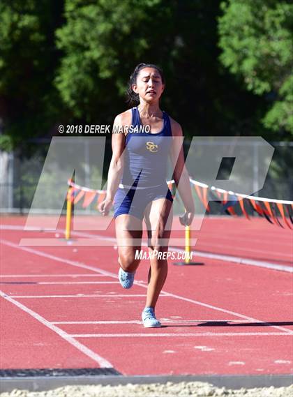 Thumbnail 1 in CCS Top 8 Los Gatos (Girls Triple Jump) photogallery.