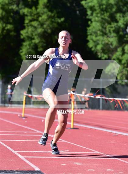Thumbnail 3 in CCS Top 8 Los Gatos (Girls Triple Jump) photogallery.