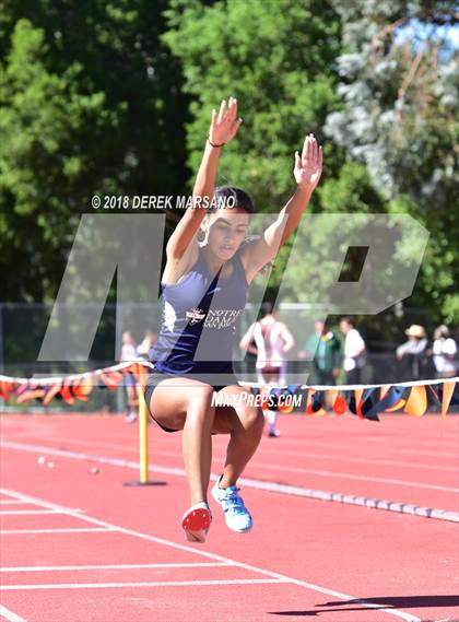 Thumbnail 2 in CCS Top 8 Los Gatos (Girls Triple Jump) photogallery.