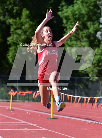 Thumbnail 3 in CCS Top 8 Los Gatos (Girls Triple Jump) photogallery.