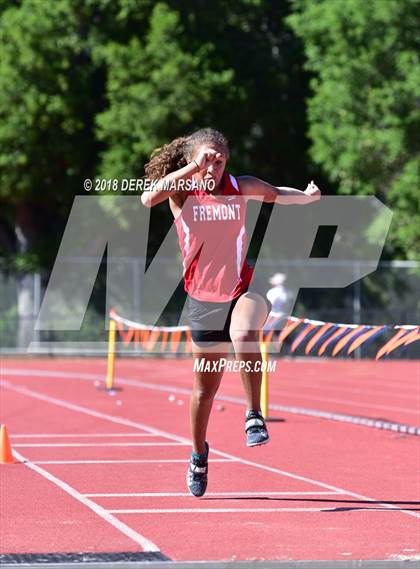 Thumbnail 2 in CCS Top 8 Los Gatos (Girls Triple Jump) photogallery.