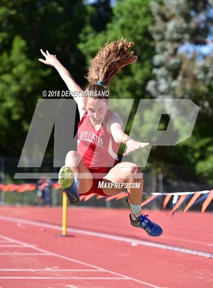 Thumbnail 1 in CCS Top 8 Los Gatos (Girls Triple Jump) photogallery.