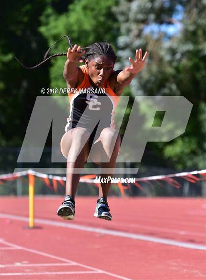 Thumbnail 2 in CCS Top 8 Los Gatos (Girls Triple Jump) photogallery.