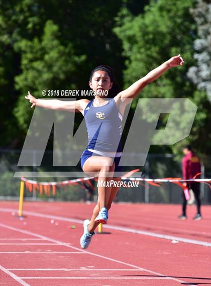 Thumbnail 3 in CCS Top 8 Los Gatos (Girls Triple Jump) photogallery.